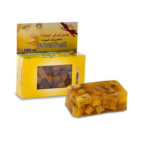 بيورسكين صابون البابايا 6 في 1 بالحبيبات السوداء 135 جرام بيورسكين صابون البابايا 6 في 1 بالحبيبات السوداء 135 جرام