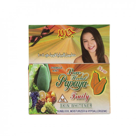بوريسكين صابون 4 في 1 بيور هيربال بابايا فواكه 135 جرام بوريسكين صابون 4 في 1 بيور هيربال بابايا فواكه 135 جرام