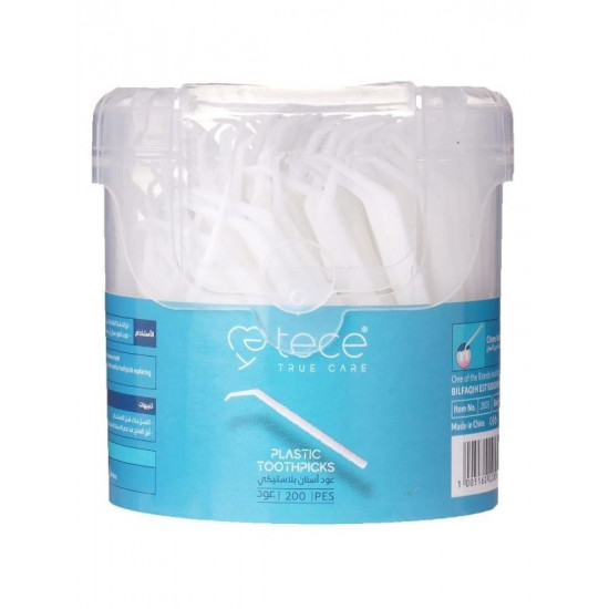 تيسي عود اسنان بلاستيكي 200 عود/2805
