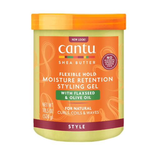 جل تصفيف الشعر للحفاظ على الترطيب ببذور الكتان وزيت الزيتون من كانتو - 524جرام جل تصفيف الشعر للحفاظ على الترطيب ببذور الكتان وزيت الزيتون من كانتو - 524جرام