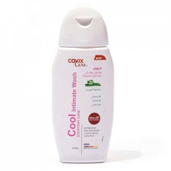 كوفيكس كير كوول غسول يومي للمناطق الحميمة بخلاصة الصبار - 215 مل