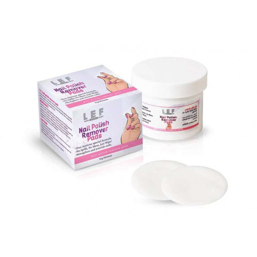 ليف مسحات قطنيه لإزالة طلاء الأظافر | 36PC