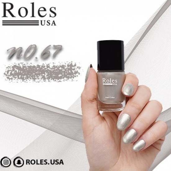 طلاء أظافر رولس USA67 جلتر لامع طلاء أظافر رولس USA67 جلتر لامع