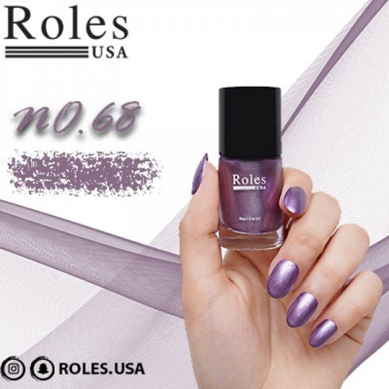طلاء أظافر رولس USA68 جلتر لامع طلاء أظافر رولس USA68 جلتر لامع
