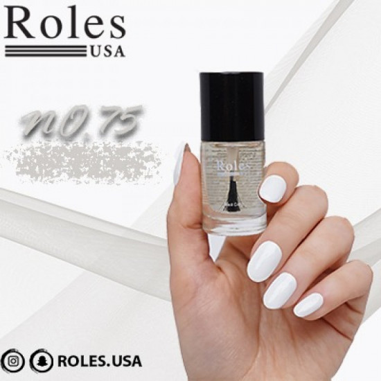 طلاء أظافر رولس مقوي شفاف USA75 طلاء أظافر رولس مقوي شفاف USA75
