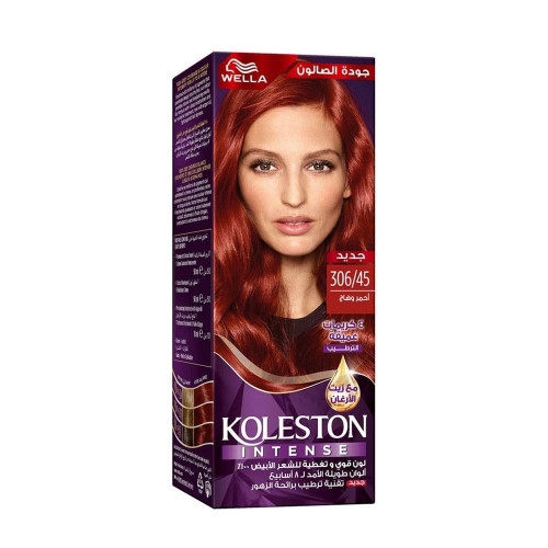 ويلا كوليستون صبغة شعر - لون احمر رماني 306/45