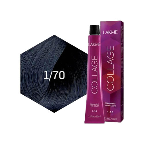 لاكمي كولاج كلير صبغة شعر - أسود مزرق 1/70