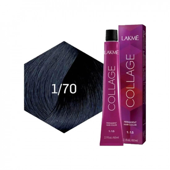 لاكمي كولاج كلير صبغة شعر - أسود مزرق 1/70