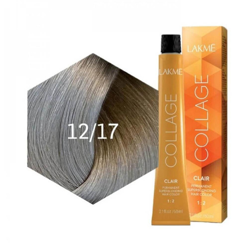 لاكمي كولاج كلير صبغة شعر - أشقر رمادي مزرق سوبر 12/17