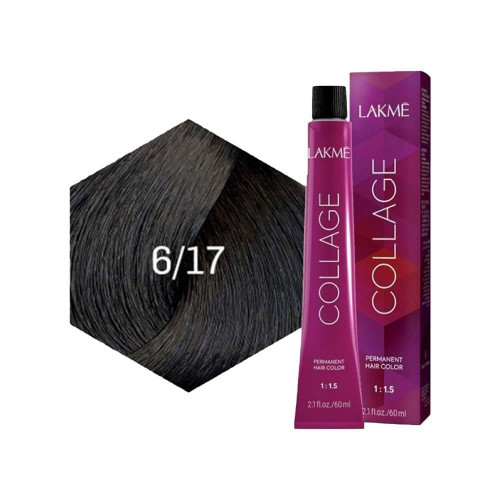 لاكمي كولاج كلير صبغة شعر - اشقر رمادي غامق 6/17
