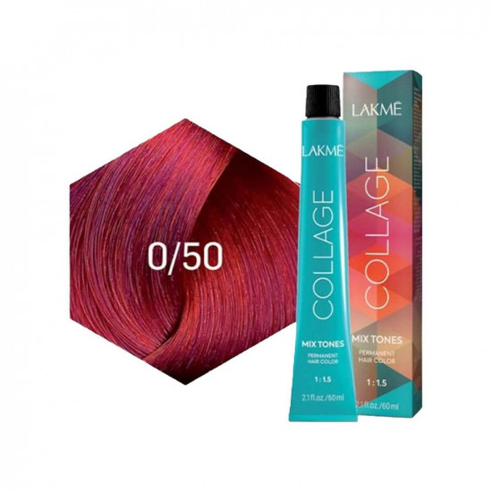 لاكمي كولاج كلير صبغة شعر - ميكس تون أحمر 0/50
