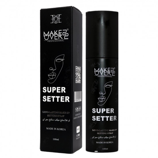بخاخ تثبيت المكياج سوبر سيتر يدوم طويلاً من ميك اوفر22 -100 مل - MMS01