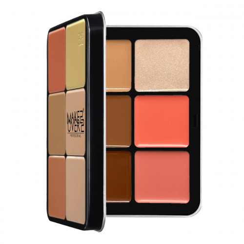 مجموعة اتش دي سكين للوجة الكل في واحد من ميك اوفر22-HD001