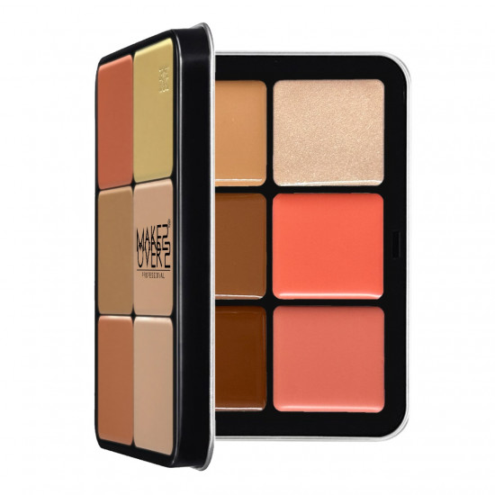 مجموعة اتش دي سكين للوجة الكل في واحد من ميك اوفر22-HD001