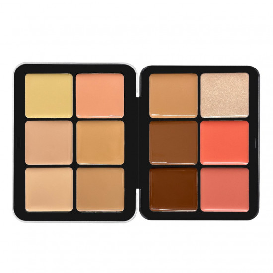 مجموعة اتش دي سكين للوجة الكل في واحد من ميك اوفر22-HD001