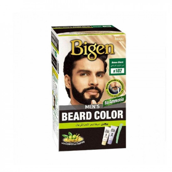 بيجن صبغة شعر اللحية للرجال - أسود بني B102