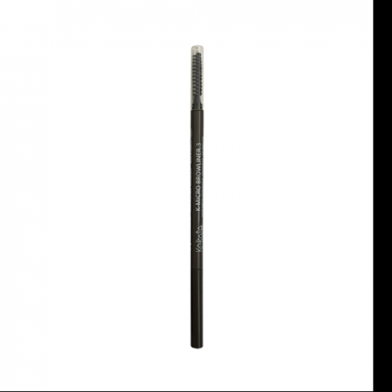 قلم تحديد الحواجب مقاوم للماء من كراجا - بني غامق n5