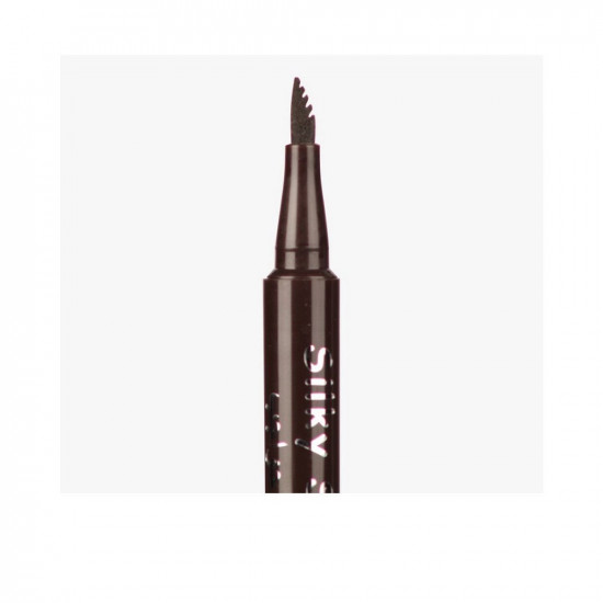 سيلكي شاين محدد الحواجب بني غامق براس شعيرات- 501 سيلكي شاين محدد الحواجب بني غامق براس شعيرات- 501