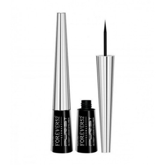 كحل محدد العيون السائل اللامع بيورست F801 اسود من فور ايفر 52 كحل محدد العيون السائل اللامع بيورست F801 اسود من فور ايفر 52