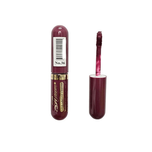 اديم أحمر شفاه سائل مطفي ثابت رقم 36 اديم أحمر شفاه سائل مطفي ثابت رقم 36