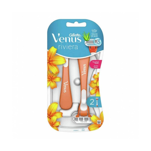 جيليت فينوس شفرات حلاقة للاستعمال مرة واحدة ريفيرا 2 قطعة جيليت فينوس شفرات حلاقة للاستعمال مرة واحدة ريفيرا 2 قطعة