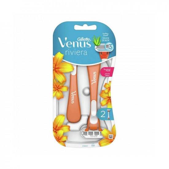 جيليت فينوس شفرات حلاقة للاستعمال مرة واحدة ريفيرا 2 قطعة جيليت فينوس شفرات حلاقة للاستعمال مرة واحدة ريفيرا 2 قطعة