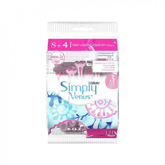 جيليت فينوس فينوس ماكينة 8 قطع 4 مجانا زهري