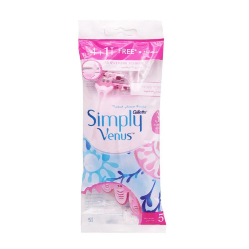 جيليت فينوس سمبلي سموث ماكينة حلاقة 4 بلس 1 جيليت فينوس سمبلي سموث ماكينة حلاقة 4 بلس 1