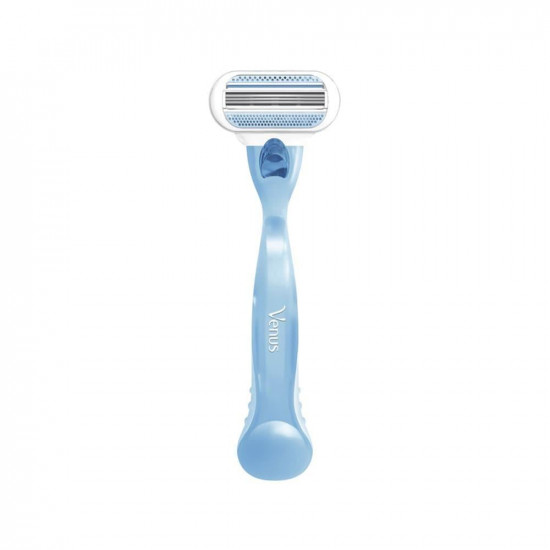 جيليت ماكينة حلاقة فينوس سموث للنساء بمقبض + 5 شفرات حلاقة