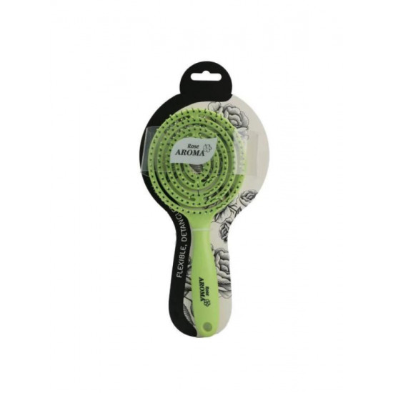 فرشاة شعر لفك تشابك الشعر من روز اروما (لون عشوائي)4744