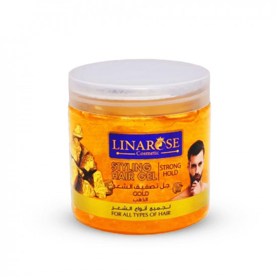 لينا روز جل تصفيف الشعر بالذهب - 500 مل لينا روز جل تصفيف الشعر بالذهب - 500 مل