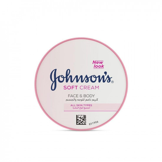 جونسون كريم ناعم للوجه والجسم - 300 مل جونسون كريم ناعم للوجه والجسم - 300 مل