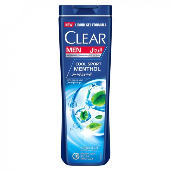 كلير شامبو ضد القشرة للرجال المنثول المنعش بالنعناع المنعش - 400مل