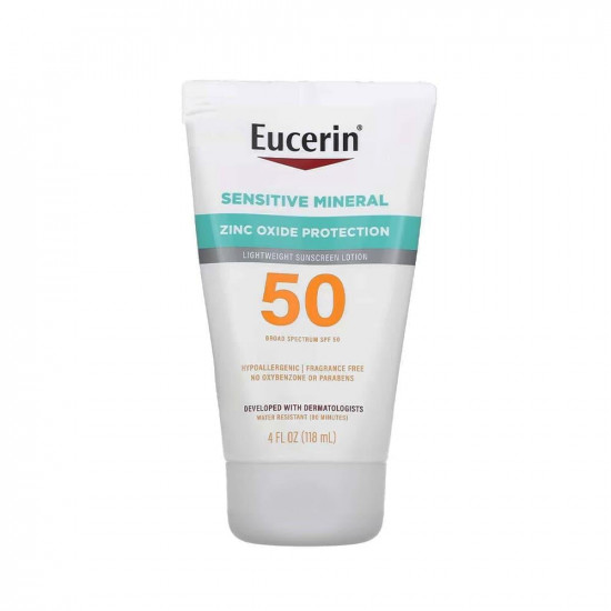 يوسرين لوشن أكسيد الزنك للحماية من أشعة الشمس بعامل حمايه 50 - 118 مل