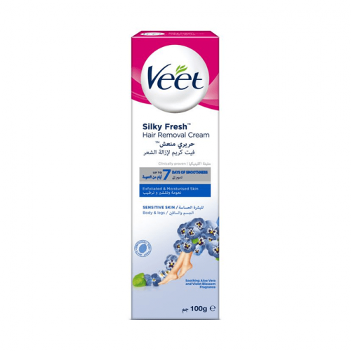كريم لازالة الشعر للبشرة الحساسة من فييت - 100جرام كريم لازالة الشعر للبشرة الحساسة من فييت - 100جرام