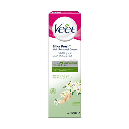 كريم لإزالة الشعر للبشرة الجافة من فييت - 100مل كريم لإزالة الشعر للبشرة الجافة من فييت - 100مل