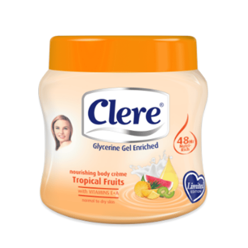 كريم الجسم بالفواكة الاستوائية من كلير 500مل