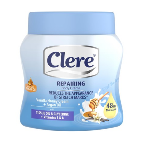 كريم الجسم بالعسل والفانيلا من كلير - 500مل