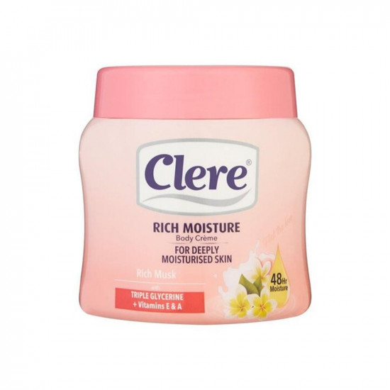 كريم الجسم برائحة المسك من كلير - 500مل