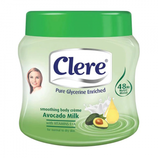 كريم الجسم بحليب الأفوكادو من كلير - 500مل