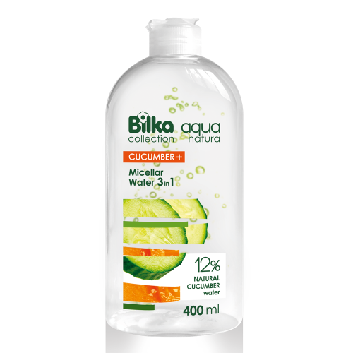 بيلكا اكوا ناتورا ماء ميسيلار 3في1 الخيار لتفتيح وتنظيف البشرة - 400 مل
