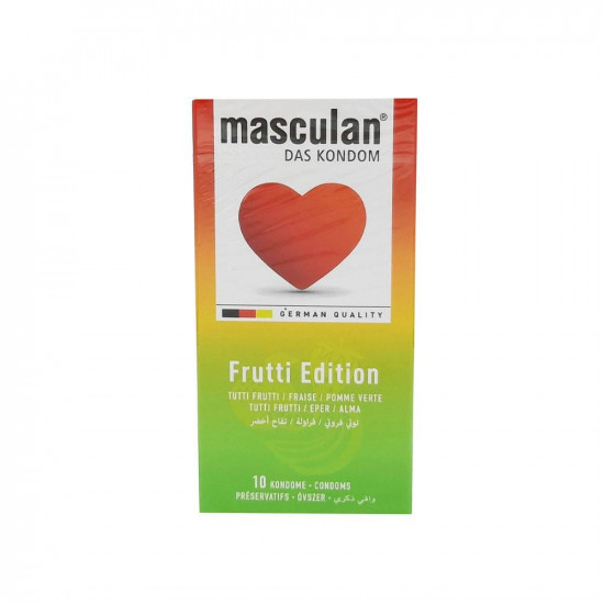 ماسكولان واقي ذكري فواكه - 10 حبة