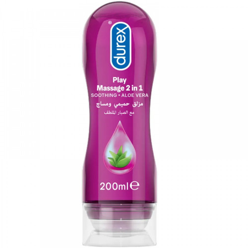 ديوركس بلاي 2 في 1 مساج ومزلق حميمي مع الصبار - 200 مل