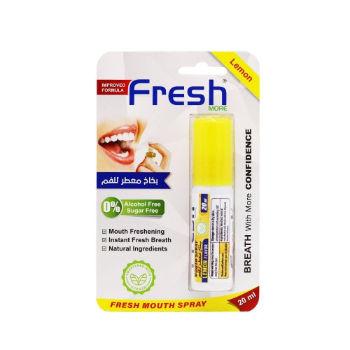 فريش مور بخاخ معطر للفم بالليمون - 20 مل