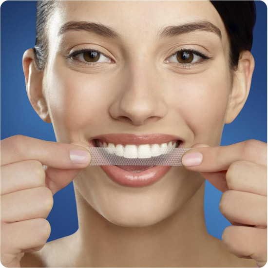 كرست ثري دي وايت لصقات تبييض الأسنان - 24 شريط