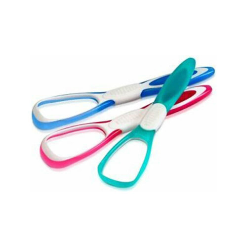 تريزا منظف اللسان ثنائي المفعول للسان الحساس ألوان متنوعة