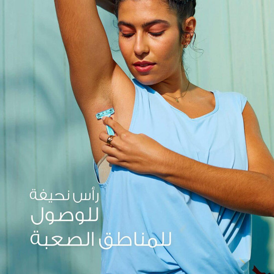 جيليت سيمبلي فينوس شفرات حلاقة مع خلاصة الصبار شفرتين - 4 قطع