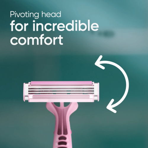 جيليت فينوس ماكينة حلاقة 3 شفرات - 3 حبة