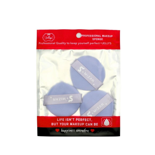 اسفنجات مكياج 3 حبة من جيليز لون عشوائي