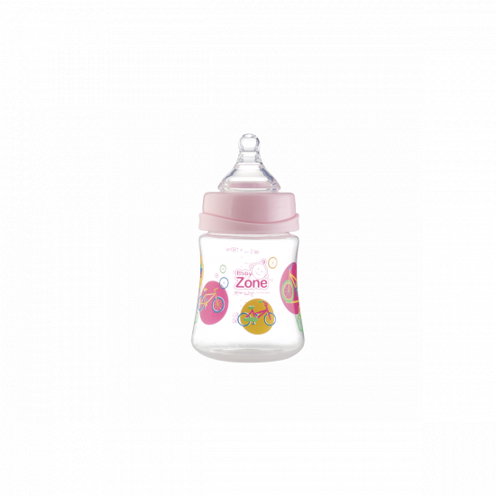 بيبي زون رضاعات حليب اطفال بحلمة مانعة للتنقيط 150مل   8545